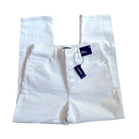 Express Mom Jean Super High Rise NWT - Picture 1 of 4